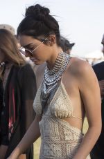 KENDALL JENNER at Coachella Valley Music and Arts Festival in Indio 04/15/2016