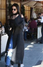 KENDALL JENNER at Il Pastio in Beverly Hills 03/31/2016