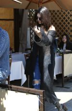 KENDALL JENNER at Il Pastio in Beverly Hills 03/31/2016