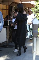 KENDALL JENNER at Il Pastio in Beverly Hills 03/31/2016