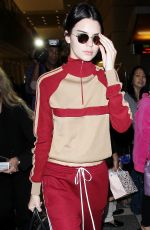 KENDALL JENNER at Los Angeles International Airport 04/17/2016