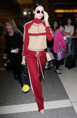 KENDALL JENNER at Los Angeles International Airport 04/17/2016