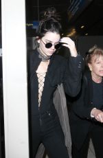 KENDALL JENNER at Los Angeles International Airport 04/21/2016