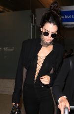 KENDALL JENNER at Los Angeles International Airport 04/21/2016