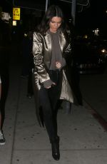 KENDALL JENNER at Nice Guy in West Hollywood 03/31/2016