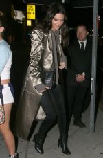 KENDALL JENNER at Nice Guy in West Hollywood 03/31/2016