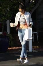 KENDALL JENNER in Ripped Jeans Out in West Hollywood 04/26/2016