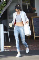 KENDALL JENNER in Ripped Jeans Out in West Hollywood 04/26/2016