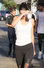 KENDALL JENNER Leaves Yoga Studio in Hollywood 03/26/2016