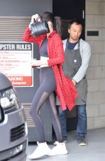 KENDALL JENNER Out in Beverly Hills 04/07/2016