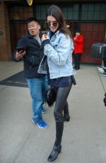 KENDALL JENNER Out in New York 03/29/2016