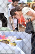 KENDALL JENNER Shopping at Flea Market at Rose Bowl in Pasadena 04/10/2016