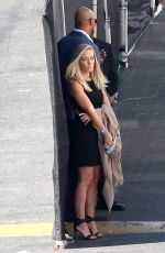 KENDRA WILKINSON at DWTS Studio in Los Angeles 04/04/2016