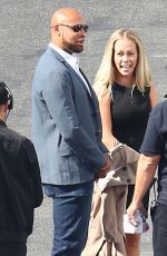 KENDRA WILKINSON at DWTS Studio in Los Angeles 04/04/2016