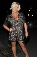 KERRY KATONA at Amassadors Club in London 04/12/2016