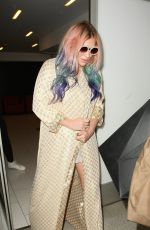 KESHA SEBERT Arrives at Los Angeles International Airport 04/22/2016