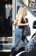 KHLOE KARDASHIAN Out in Los Angeles 03/25/2016