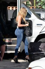 KHLOE KARDASHIAN Out in Los Angeles 03/25/2016
