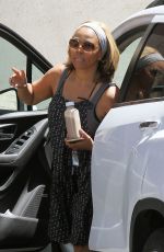 KIM FIELDS Arrives at DWTS Studios in Hollywood 04/22/2016