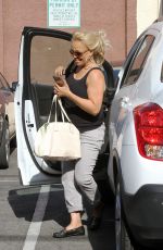 KIM FIELDS Arrives at DWTS Studios in Hollywood 04/27/2016