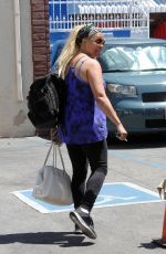 KIM FIELDS at DWTS Practice in Hollywood 04/23/2016