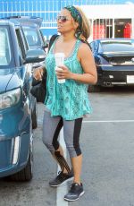 KIM FIELDS at DWTS Rehersal in Hollywood 04/17/2016
