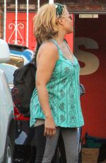 KIM FIELDS at DWTS Rehersal in Hollywood 04/17/2016