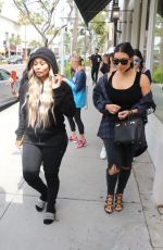 KIM KARDASHIAN and BLAC CHYNA Out in Beverly Hills 04/26/2016