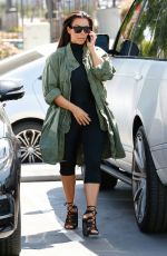 KIM KARDASHIAN Arrives at a Skating Rink in Glendale 04/01/2016