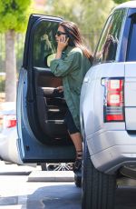 KIM KARDASHIAN Arrives at a Skating Rink in Glendale 04/01/2016