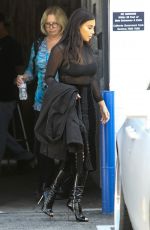 KIM KARDASHIAN at a Studio in Van Nuys 04/13/2016