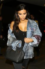 KIM KARDASHIAN at Los Angeles International Airport 04/11/2016