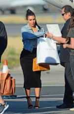 KIM KARDASHIAN at Van Nuys Signature Airport in Los Angeles 04/24/2016