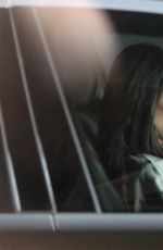 KIM KARDASHIAN in Her Car Leaves a Dentist in Calabasas 04/25/2016