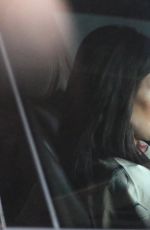 KIM KARDASHIAN in Her Car Leaves a Dentist in Calabasas 04/25/2016
