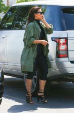KIM KARDASHIAN Out and About in Glendale 04/01/2016