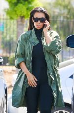KIM KARDASHIAN Out and About in Glendale 04/01/2016