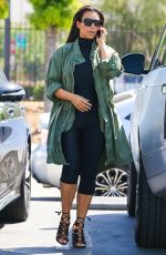 KIM KARDASHIAN Out and About in Glendale 04/01/2016