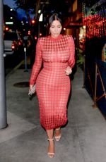 KIM KARDASHIAN Out for Dinner in Beverly Hills 04/28/2016