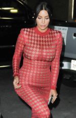 KIM KARDASHIAN Out for Dinner in Beverly Hills 04/28/2016