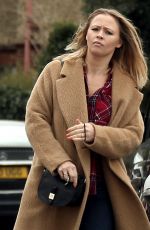 KIMBERLEY WALSH Out and About in London 04/25/2016