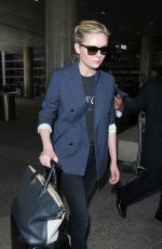 KIRSTEN DUNST at Los Angeles International Airport 04/01/2016