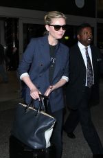 KIRSTEN DUNST at Los Angeles International Airport 04/01/2016