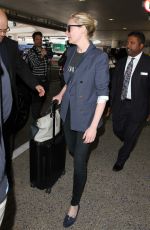 KIRSTEN DUNST at Los Angeles International Airport 04/01/2016