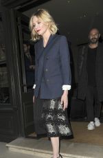 KIRSTEN DUNST Leaves Covent Garden Hotel in London 03/31/2016