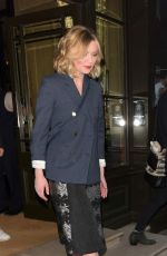 KIRSTEN DUNST Leaves Covent Garden Hotel in London 03/31/2016