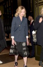 KIRSTEN DUNST Leaves Covent Garden Hotel in London 03/31/2016