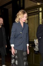 KIRSTEN DUNST Leaves Covent Garden Hotel in London 03/31/2016
