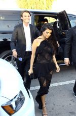 KOURTNEY KARDASHIAN Arrives at Isabela Rangel and David Grutman’s Wedding in Miami 04/23/2016