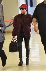 KOURTNEY KARDASHIAN at LAX Airport in Los Angeles 04/18/2016